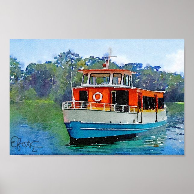 Poster Voyage inaugural de Tradewinds (Devant)