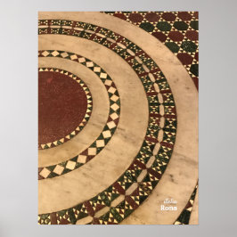 Poster Voyage | Italie - Rome, Basilique de Père Noël Mar