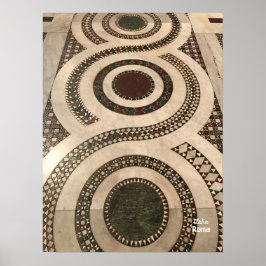 Poster Voyage | Italie - Rome, Basilique de Père Noël Mar