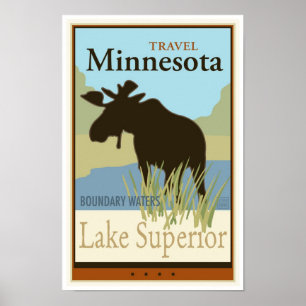 Poster Voyage Minnesota II