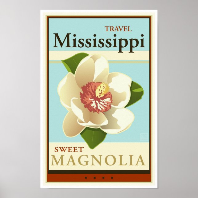 Poster Voyage Mississippi (Devant)