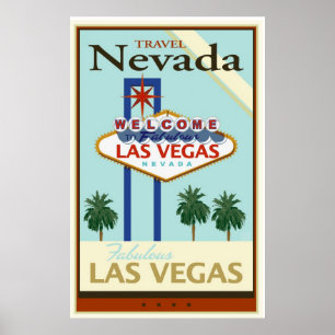 Poster Voyage Nevada