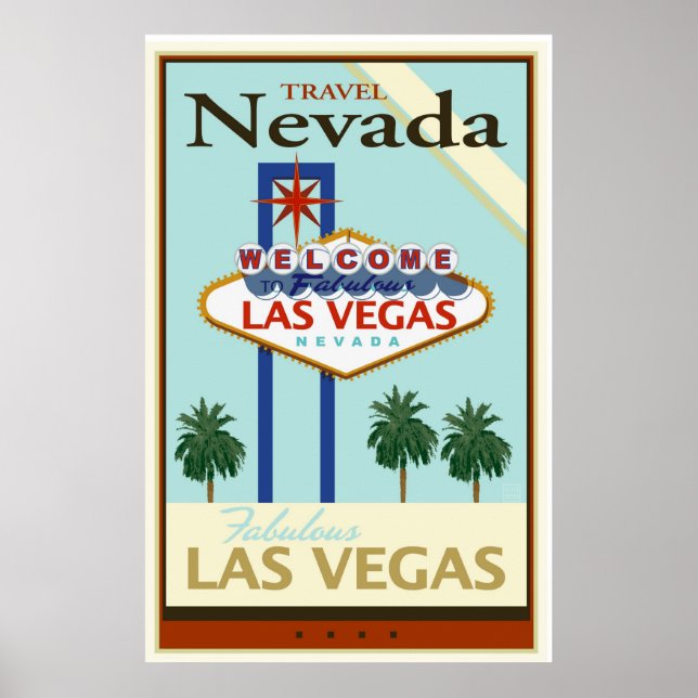 Poster Voyage Nevada (Devant)
