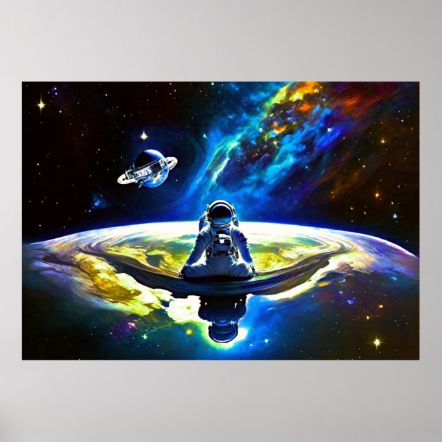 Poster Voyage vers la paix intérieure : méditation des as (Devant)