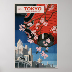 Poster Voyager au Japon