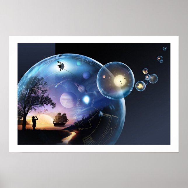 Poster Voyager - Le voyage le plus long de l'humanité (Devant)