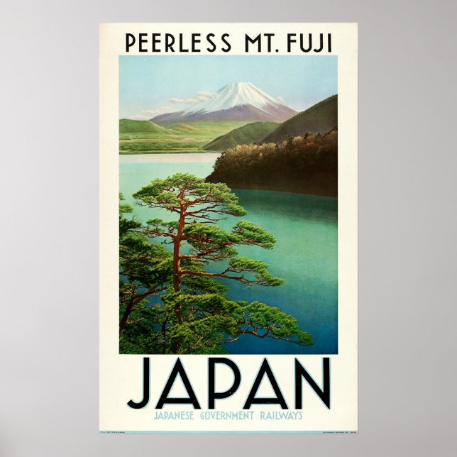 Poster Voyages au Japon (Devant)