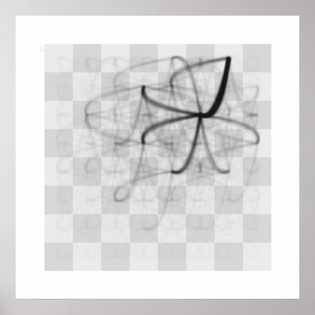 Poster Voyages de pièces d'échecs (Chevalier du Roi Noir) (Devant)