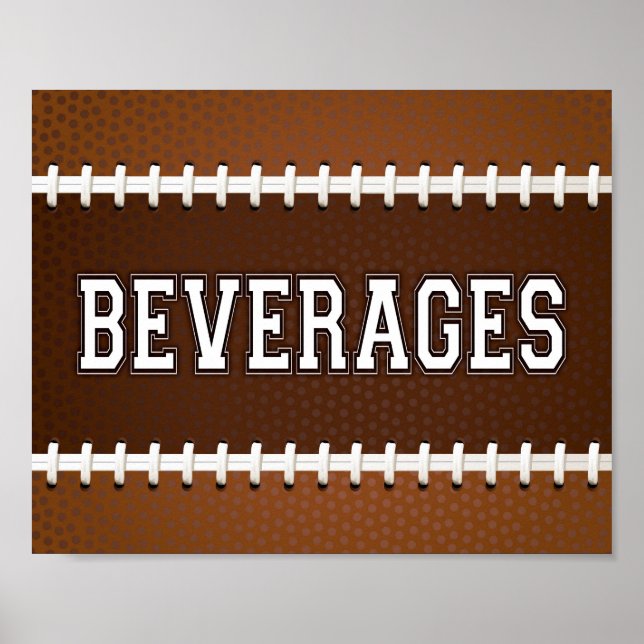 Poster VOYAGEURS DE Football Signe Imprimer (Devant)