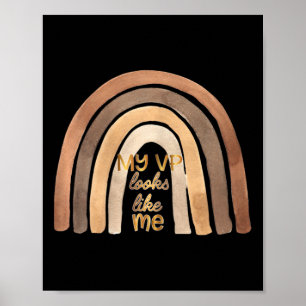 Poster Vp Ressemble À Moi Kamala Harris Enfant Fille Arc 