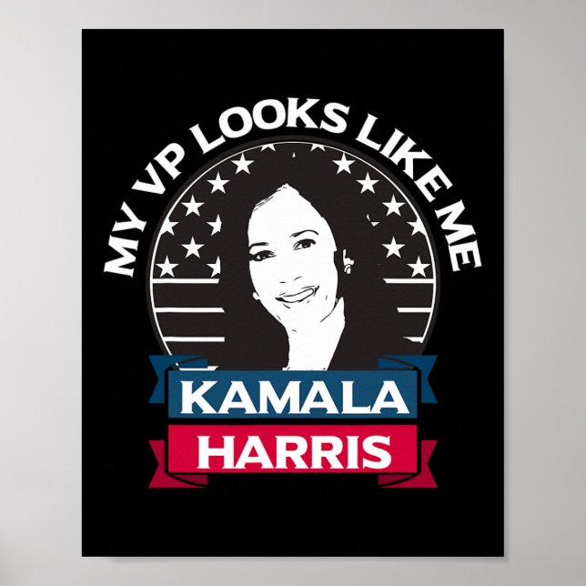 Poster Vp Semble Me Kamala Harris Première Femme Vice Pr (Devant)