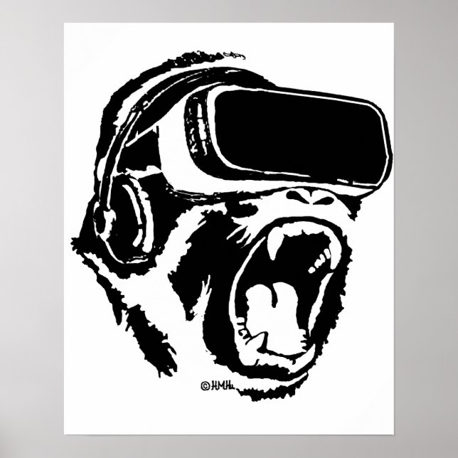 Poster VR Gorilla (Devant)