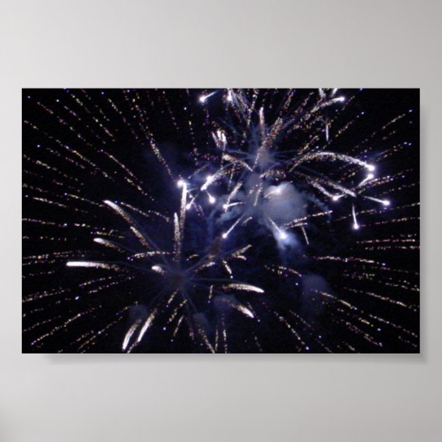 Poster Vrai feu bleu (Devant)