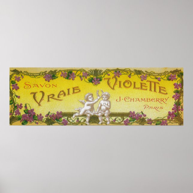 Poster Vraie Violette LabelParis, France (Devant)