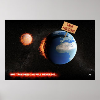 Poster Vraiment Heesche !