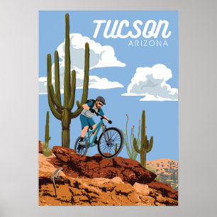 Poster VTT 28 x 20 pouces - Tucson (Arizona)
