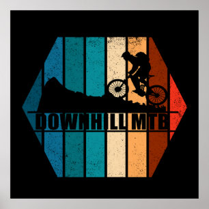 Poster VTT Downhill mtb