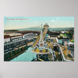 Poster Vue aérienne des suites