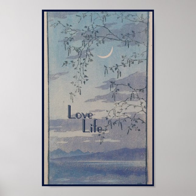 Poster vue calme (Devant)