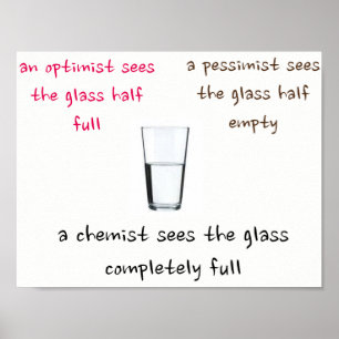 Poster Vue chimiste du monde