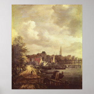 Poster Vue d'Amsterdam