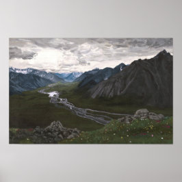 Poster Vue dans la gamme Brooks : 17x11