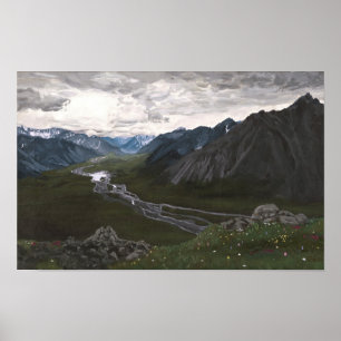 Poster Vue dans la gamme Brooks : 17x11