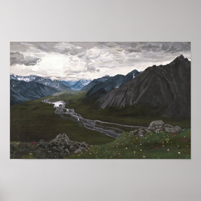 Poster Vue dans la gamme Brooks : 17x11 (Devant)