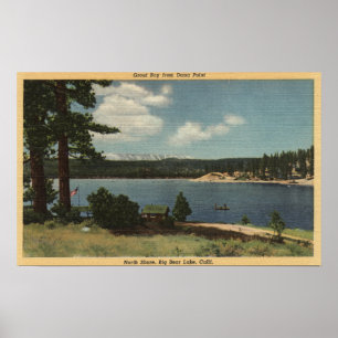 Poster Vue de baie de coulis de Dana Point