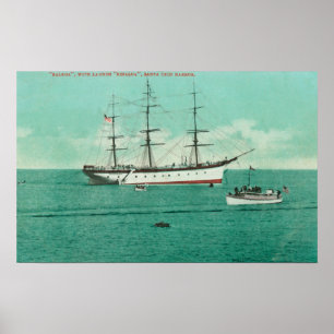 Poster Vue de Balboa et d'entrer de Sinaloa