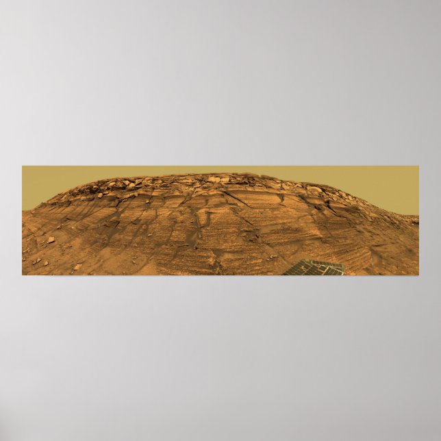 Poster Vue de Burns Cliff sur Mars (Devant)