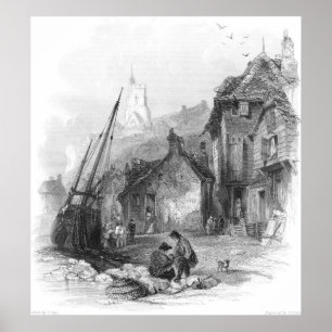 Poster Vue de Folkestone