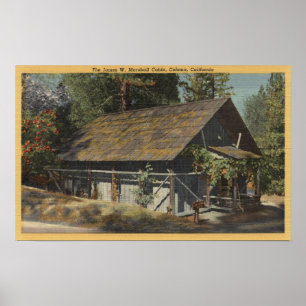 Poster Vue de James W. Marshall Cabin