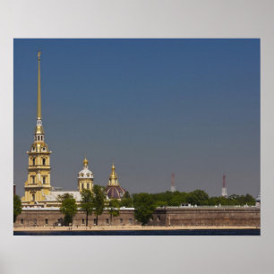 Poster Vue de la cathédrale Saints-Pierre-et-Paul