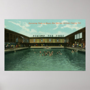 Poster Vue de la citerne