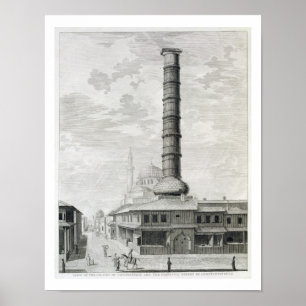 Poster Vue de la colonne de Constantine et de la Principa