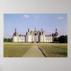 Poster Vue de la façade nord-ouest, 1519-46