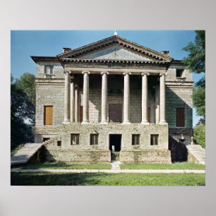 Poster Vue de la façade principale, construite en 1559-60