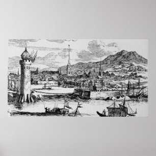 Poster Vue de La Havane