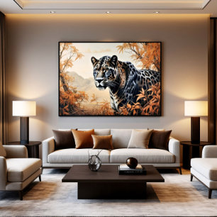 Poster Vue de la Jungle
