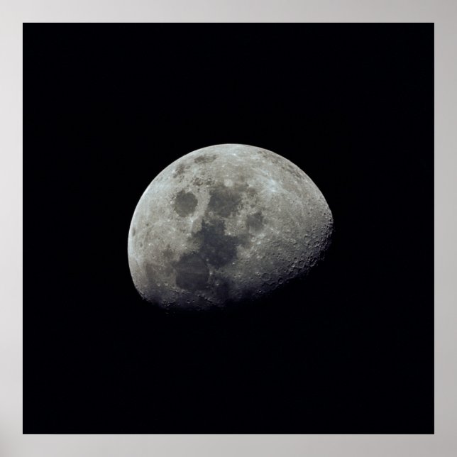Poster Vue de la Lune depuis Apollo 10 (Devant)
