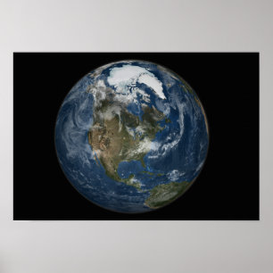 Poster Vue de la Terre