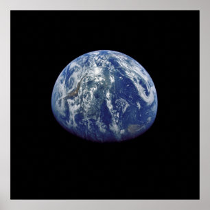 Poster Vue de la Terre depuis Apollo 15