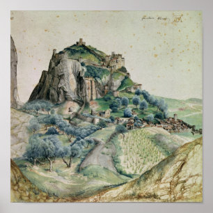 Poster Vue de la vallée d'Arco au Tyrol, 1495