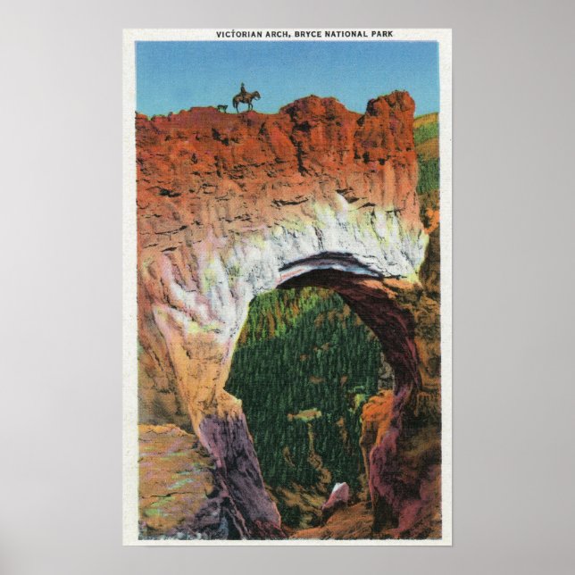 Poster Vue de l'arc victorien (Devant)