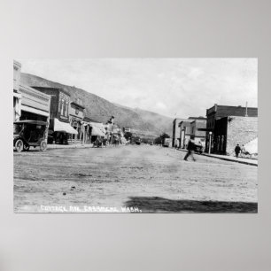 Poster Vue de l'avenue Cottage