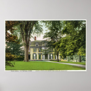 Poster Vue de l'Elm Knoll, Longfellow Réside ici