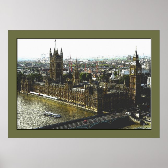 Poster Vue de l'oeil (couleur) (Devant)