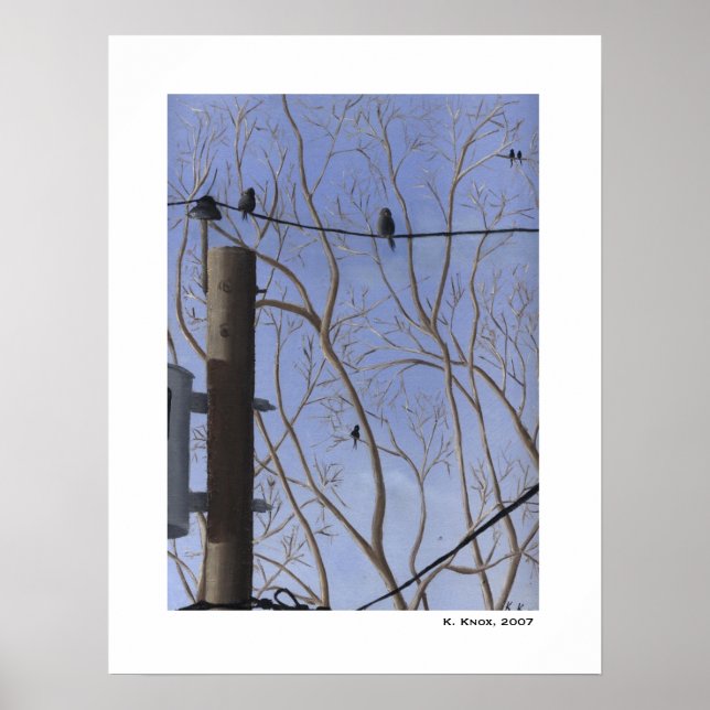 Poster Vue de porte arrière (Devant)