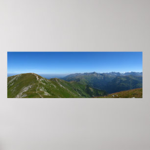 Poster Vue de Red Peaks Tatras Pologne